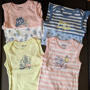 Disney Kids Tank Top Onesie Alice In Wonderland Set NWOT